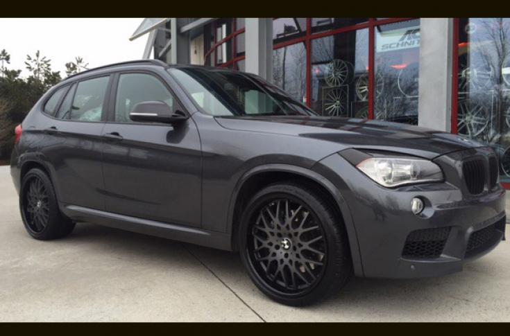 AUDI Q5 RASCASSE MATTE GUN METAL WITH GLOSS BLACK LIP